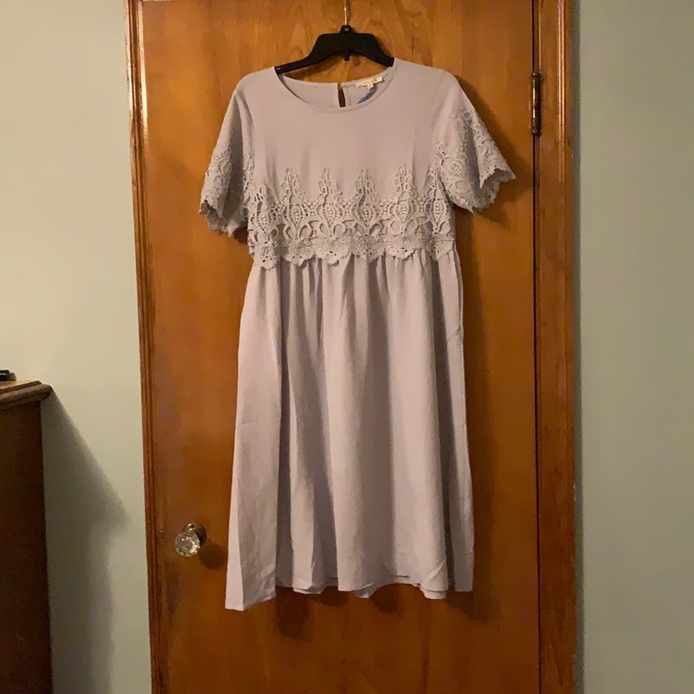 Pale Lavender Tea dress